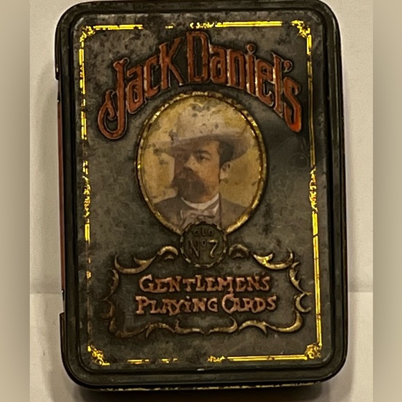 Jack Daniels Other Vintage Jack Daniels Playing Cards In Tin Poshmark
